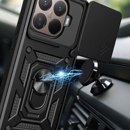 Xiaomi 15T Pro Kılıf Magnetik Standlı Kamera Korumalı Zore Sürgülü Vega Kapak