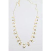 Yıldız Sallantılı Kolye - Altın