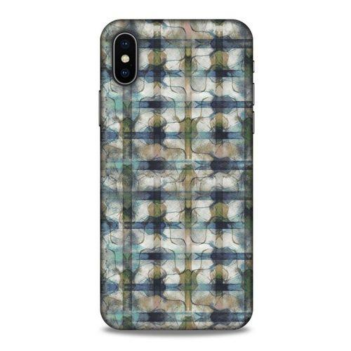 Y.Liva-2021 Özel Seri Kareli Apple Iphone X Kılıf Silikon Kapak