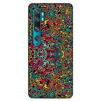 Lopard Xiaomi Mi Note 10 Uyumlu Kılıf Soyut Sanat (30) Desenli Silicone Case