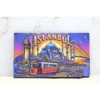 Ahşap İstanbul Temalı Magnet