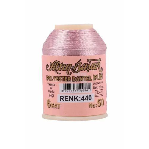 3 Adet Altınbaşak Oya ve Dantel İpi 20 gr - Royaleks - No: 440