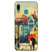 Cityx (6) Samsung Galaxy A30 Kılıf Silikon Kapak Desenli