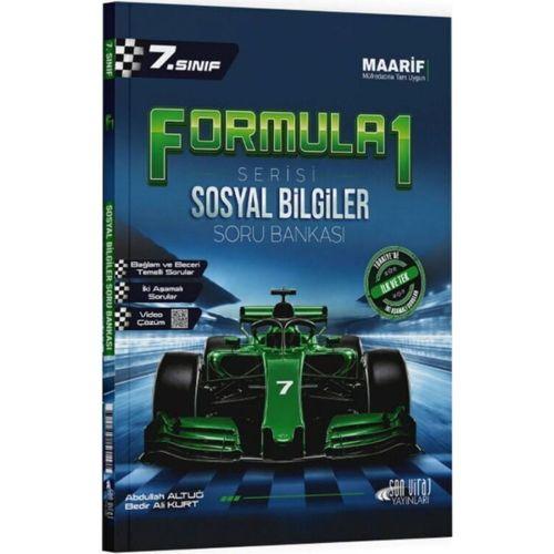 7. Sınıf Sosyal Bilgiler Formula 1 Soru Bankası Son Viraj Yayınları