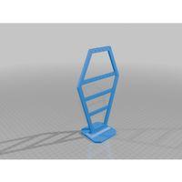 Gotik Küpe Standı 3D Baskı (Bu ürün Sadece Plastik parçadır - Almadan Önce Soru Sorabilirsiniz)