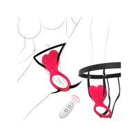 Censan Uzaktan Kumandalı Giyilebilir Panty Vibratör – Çift Uyarım, 10 Mod, Şarjlı, Sessiz, IPX6