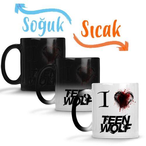 Teen Wolf Sihirli Kupa Bardak Porselen