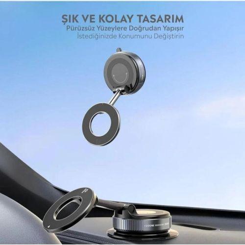 Zhltools Vakumlu Manyetik Araç İçi Telefon Tutucu