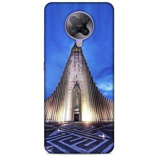Xiaomi Poco F2 Pro Kılıf Dünya Mimarisi (38) Neo Hybrid Kılıf Church of Hallgrimur