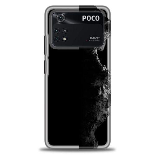 Xiaomi Poco M4 Pro 4G Kılıf HD Baskılı Kılıf - Dağ + Tam Ekran Koruyucu