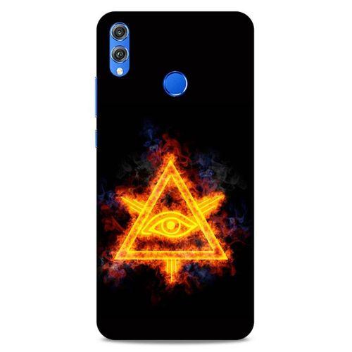 Lopard Huawei Honor 8x Uyumlu Kılıf FireX (42) Rugged Armor Kılıf İlluminati