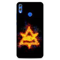 Lopard Huawei Honor 8x Uyumlu Kılıf FireX (42) Rugged Armor Kılıf İlluminati
