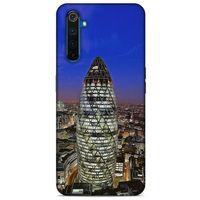 Oppo Realme 6 Pro Kılıf Dünya Mimarisi (34) Slim Armor Kılıf Mary Axe Londra