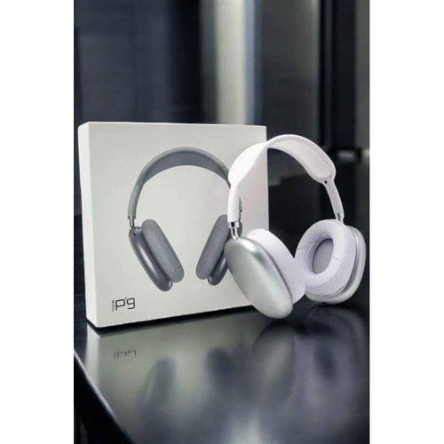 P9 Air Max Kablosuz 5.0 Mikrofonlu Bluetooth Kulaklık Beyaz Yüksek Ses Kaliteli