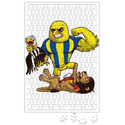 Kanarya Kartal Aslan Boğazlıyor Puzzle 240 Parça Yapboz