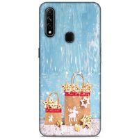 Oppo A31 Kılıf Snowix (10) Full Koruma Kılıfı Kahve