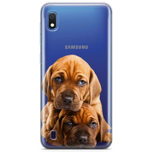 Samsung Galaxy A10 Kılıf Amstaff Dachshund Arka Kapak Koruma Desenli Full Koruyucu