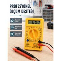 Dijital Multimetre Ölçü Aleti Ac Dc Ölçüm Ve Lcd Ekranlı Yeni Nesil