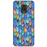 Xiaomi Redmi Note 9 Pro Kılıf Desenli Özel Seri Tüyler (37) Silicone Cover