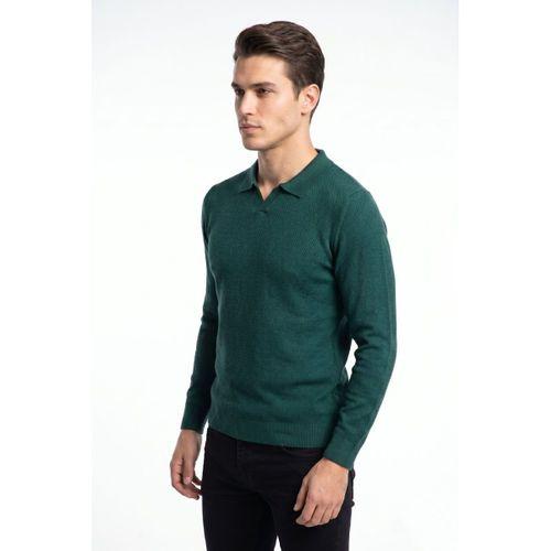 Erkek Spor Polo Yaka Mevsimlik Kazak BGL-ST05444