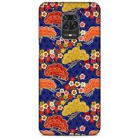Xiaomi Redmi Note 9S Kılıf Japonya (50) Shockproof Kılıf Renkli Çiçekler