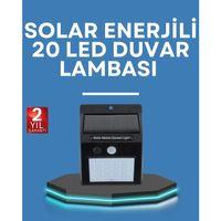 Hareket Algılamalı Solar Led Güvenlik Lambası