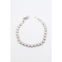 Yıldız Taşlı VİP Bileklik - Gümüş