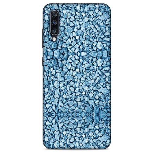 Samsung Galaxy A70 Kılıf Baskılı Özel Seri Taşlı (22) Tam Koruma Kılıfı