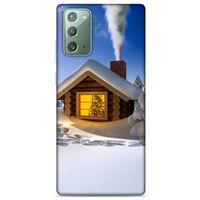 Samsung Galaxy Note 20 Kılıf Snowix (18) Telefon Kılıfları Sarı Beyaz