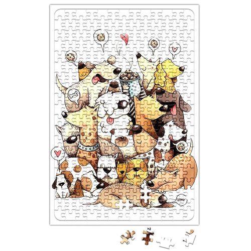 Dogs Pug Köpek Puzzle 240 Parça Yapboz