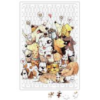 Dogs Pug Köpek Puzzle 240 Parça Yapboz