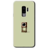 Potkal Hediye Fabrikası Samsung Galaxy S9 Plus Kılıf HD Desen Baskılı Arka Kapak - Retro-TV