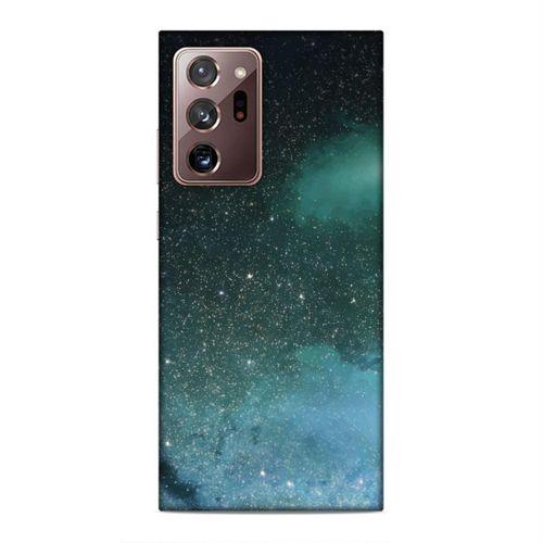 Samsung Galaxy Note 20 Ultra Kılıf Yesil Geceler Arka Kapak Silikon Koruma Full Koruyucu