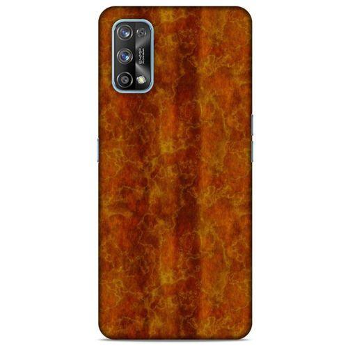 Mermer Desenli (38) Tema Neo Hybrid Kılıf Kehribar Oppo Realme 7 Pro Kılıf