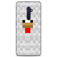 Lopard Oppo Reno 2 Uyumlu Kılıf PiXel (27) Tasarımlı Kılıf Kuş