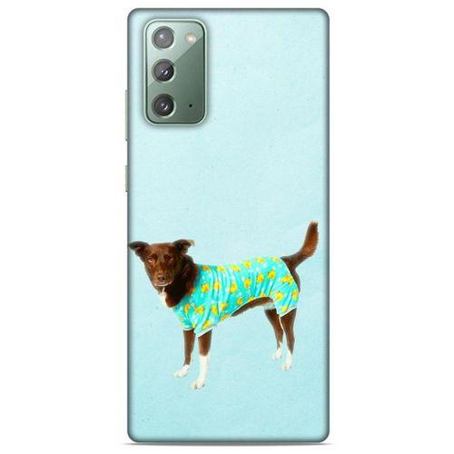 Samsung Galaxy Note 20 Kılıf Köpek Kıyafetleri (48) Bumper Kılıf Fanila