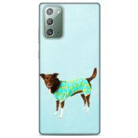 Samsung Galaxy Note 20 Kılıf Köpek Kıyafetleri (48) Bumper Kılıf Fanila
