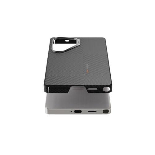 Galaxy S25 Ultra Kılıf M-safe Şarj Özellikli 600D Metal Kamera Çerçeveli Raptic Aramid Karbon Fiber Croxx Mondrian Serisi Kapak