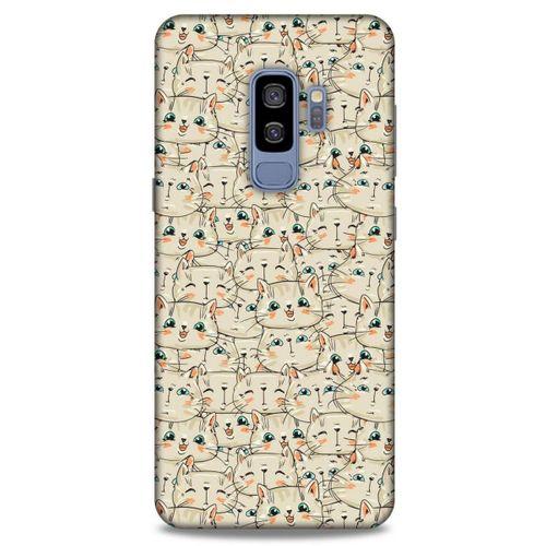 Lopard Samsung Galaxy S9 Plus Uyumlu Kılıf Kediler (27) Tasarımlı Kılıf Yavru Kedi