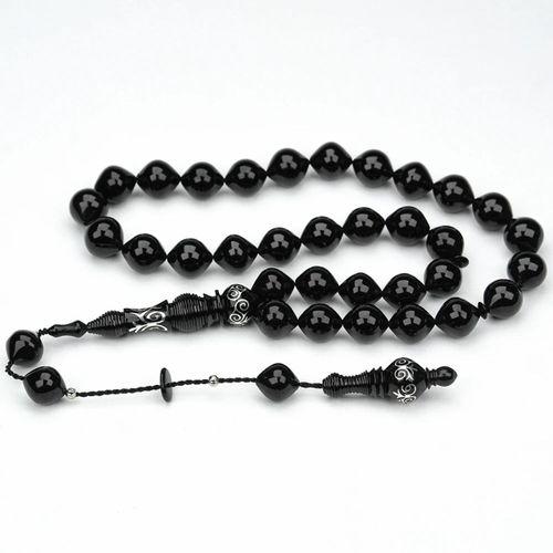 Oltu Taşı İmame Nakkaş Şalgami Kesim Tespih