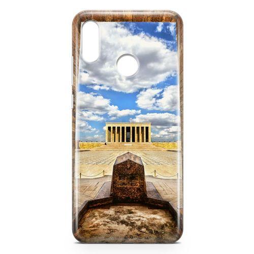 Huawei P Smart 2019 Kılıf Anıtkabir Perspektif Arka Kapak Koruma Desenli Full Koruyucu