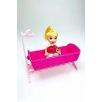 Sallanan Beşikli Parmak Bebek 10x10 cm