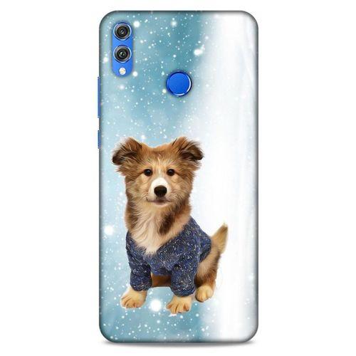 Huawei Honor 8x Kılıf Köpek Kıyafetleri (27) Tasarımlı Kılıf Fino Hoodie
