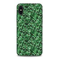 Lopard Apple Iphone X Uyumlu Kılıf PiXel (10) Full Koruma Kılıfı Bloklar