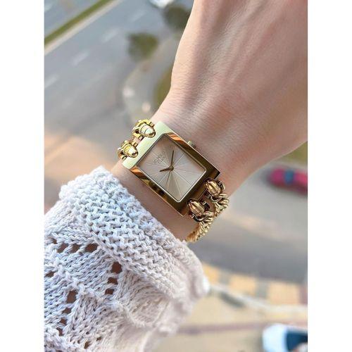 Jg.Polo Club Çelik Kasa & Kordon Kararma Ve Renk Atma Yapmaz Kadın Kol Saati+Bileklik JG04244.5