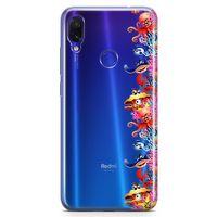 Xiaomi Redmi Note 7 Kılıf Ahtapot Nemo Mercan Arka Kapak Koruma Desenli Full Koruyucu