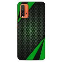 Xiaomi Redmi 9T Uyumlu Kılıf Yeşil Delisi (38) Neo Hybrid Kılıf Zümrüt yeşili