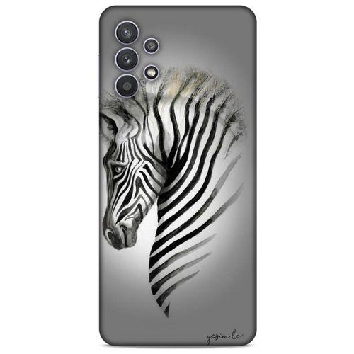 Lopard Samsung Galaxy A32 Uyumlu Kılıf Y.Liva-2020 Seri Zebra Shockproof Kılıf