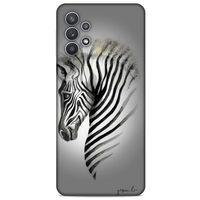 Lopard Samsung Galaxy A32 Uyumlu Kılıf Y.Liva-2020 Seri Zebra Shockproof Kılıf
