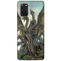 Samsung Galaxy S20 Plus Kılıf Dragons (35) Fit Design Kılıf 9 Başlı Ejderha